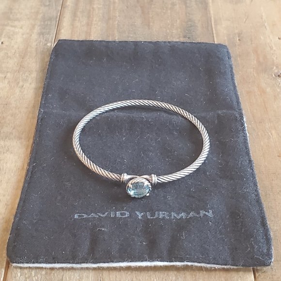 David Yurman Jewelry - David Yurman Chatelaine Blue Topaz Bracelet